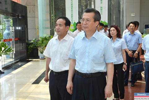 陕西省委常委、西安市委书记王永康来jdb电子游戏调研