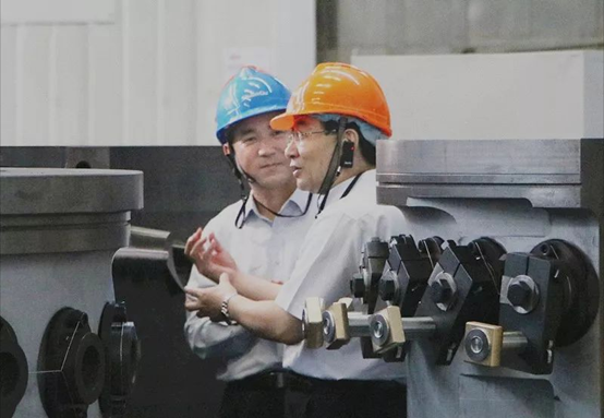 陕西省委书记、省人大常委会主任胡清静一行莅临jdb电子游戏“话转型”“谈生长”