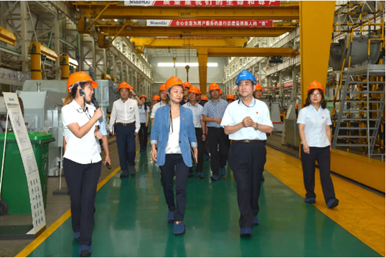 西安高新手艺工业开发区管委会副主任韩红丽一行来访jdb电子游戏